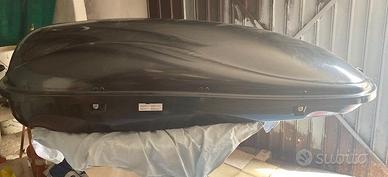 BOX PORTATUTTO PER AUTO IN CARBONIO - LITRI 480