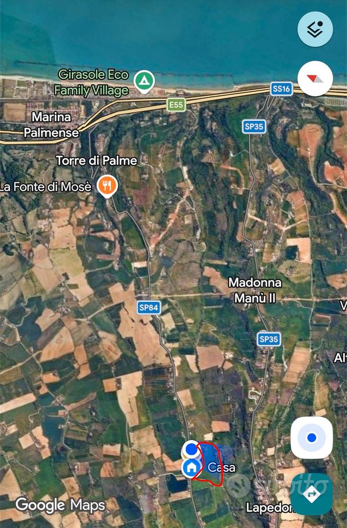 Terreno Agricolo oltre 4 Ettari LAPEDONA - Vista 4