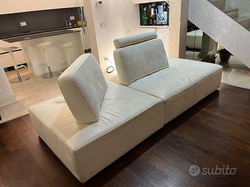 Divano Taormina Match bianco – design moderno