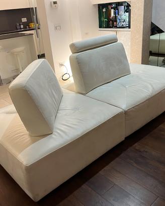 Divano Taormina Match bianco – design moderno