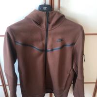 Nike Tech Fleece Felpa Marrone