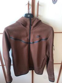Nike Tech Fleece Felpa Marrone