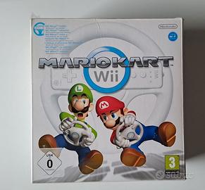 Mario Kart Wii + Volante Box Bundle per Wii