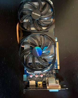 Scheda video gpu GigabyteR7 260X WindForce2X 4GB
