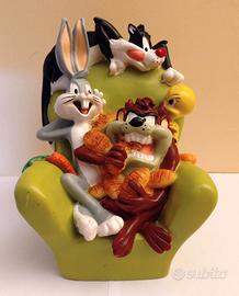 Salvadanaio Looney Tunes Warner Bros 1998 Vintage
