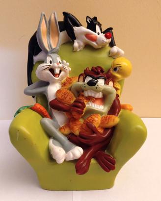 Salvadanaio Looney Tunes Warner Bros 1998 Vintage