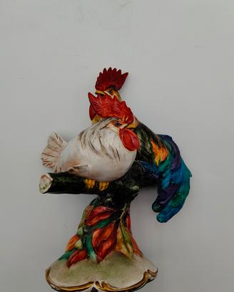 Galli Cacciapuoti su tronco di quercia