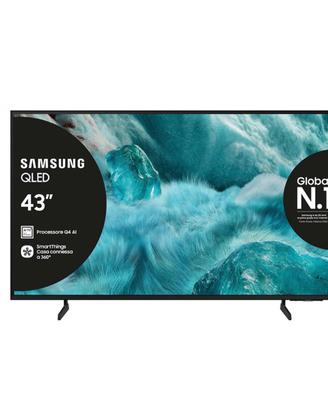 SAMSUNG 43" tv QLED 4k Ultra HD