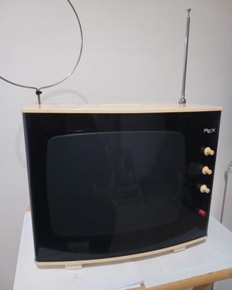 televisore vintage REX ZANUSSI Funzionante