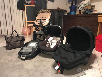 Passeggino quinny moodd trio con accessori