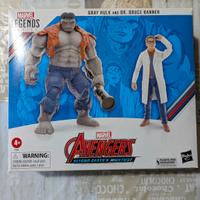 Hulk Grigio e Bruce Banner - Marvel Legends 
