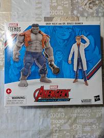 Hulk Grigio e Bruce Banner - Marvel Legends 