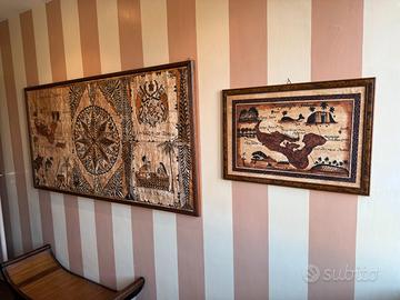 Tapa originali di dell'isola di Tonga