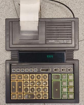 Calcolatrice Olivetti Logos 262 con stampa carta