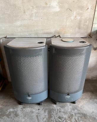 Stufe a gas marca Argo con bombole