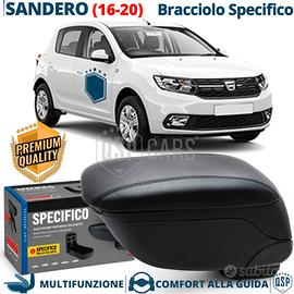Bracciolo Per Dacia Sandero 2 SPECIFICO PELLE-PU
