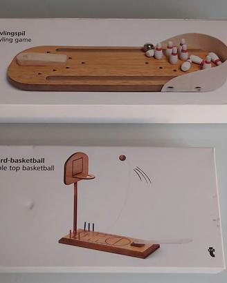 Bowlingspil e bord-basketball giochi da tavolo