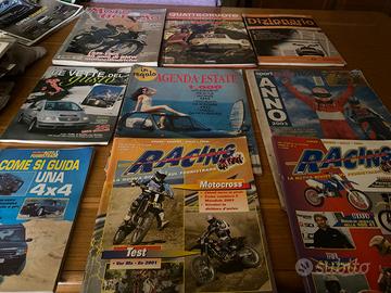 Ampia raccolta di materiale cartaceo, auto moto
