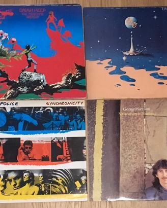 LOTTO DISCHI VINILI ROCK GLAM PROG BLUES POP