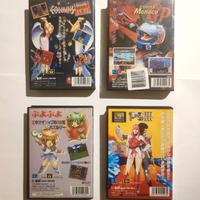 4 Videogiochi Sega MegaDrive - ©1989/92 Japan