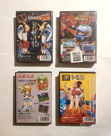 4 Videogiochi Sega MegaDrive - ©1989/92 Japan