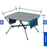 Tavolo camping pieghevole