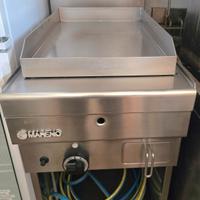 piastra frytop gas professionale ristorante 