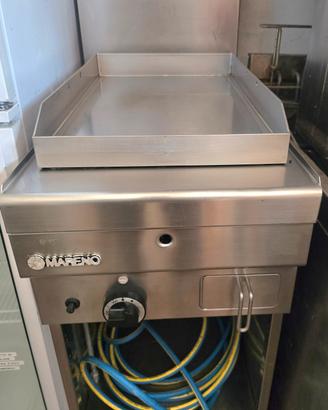 piastra frytop gas professionale ristorante 