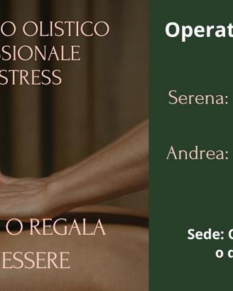 Massaggiatrice olistica diplomata