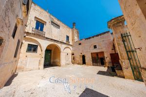 Porzione di palazzo d'epoca con volte a stella