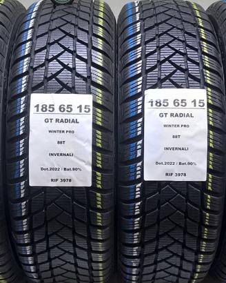 4 GOMME 185 65 15 GT RADIAL INV RIF3978