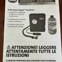Sistema per riparazione di emergenza di pneumatici