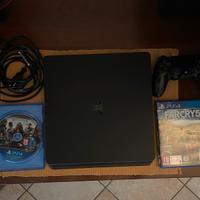 Playstation 4 Slim 828gb + due giochi