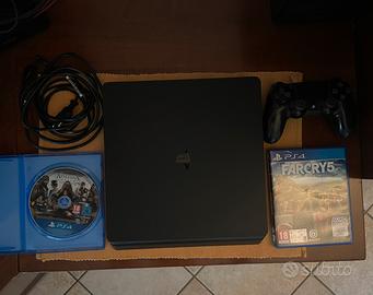 Playstation 4 Slim 828gb + due giochi