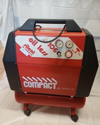 Compressore silenzioso Airblok Oil Less 106 Compac