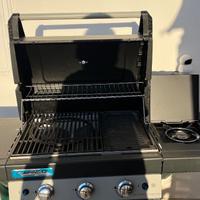 Barbecue doppia alimentazione gpl/metano