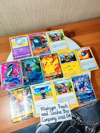 🔥Set di carte Pokémon leggendarie Maksym Trach!💪