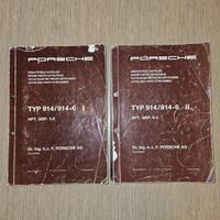 Porsche 914 / 914-6 Cataloghi Ricambi Originali