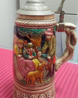 BOCCALE BIRRA CON COPERCHIO DA COLLEZIONE