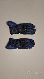 Guanti Moto Pelle Racing con Protezioni Carbonio