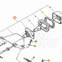 -Fanale post Yamaha TT600 36A845000000