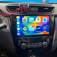 AUTORADIO 10'' ANDROID 4+64GB PER NISSAN QASHQAI J