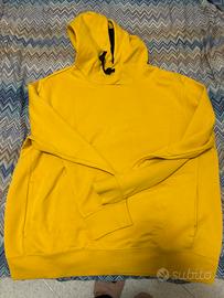 Felpa unisex gialla L