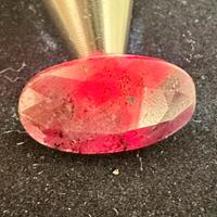 Rubino di sangue naturale Mozambico 27,38ct