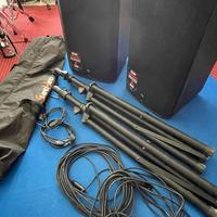 Impianto completo casse proel diva 1000W