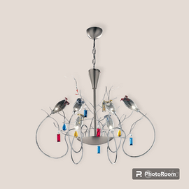 LAMPADARIO VETRO MURANO- PATRIZIA VOLPATO(usato)