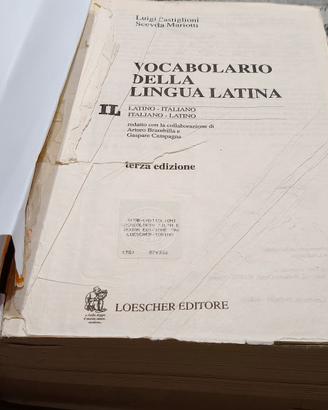vocabolario lingua latina 