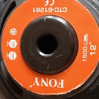 woofer da 31 cm è 750 RMS