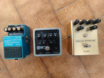 pedali effetti chitarra boss fender palmer