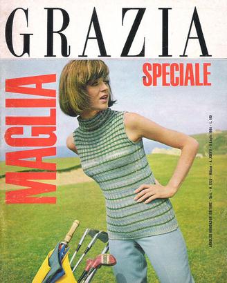 Grazia 2 numeri moda anni '60 (1962 / 1964)